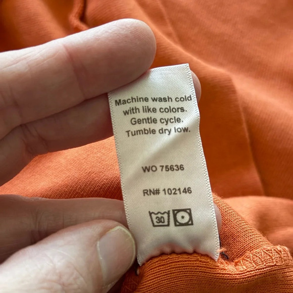 Michael Stars Bobbi Sweatshirt - Orange OS - Picture 5 of 8